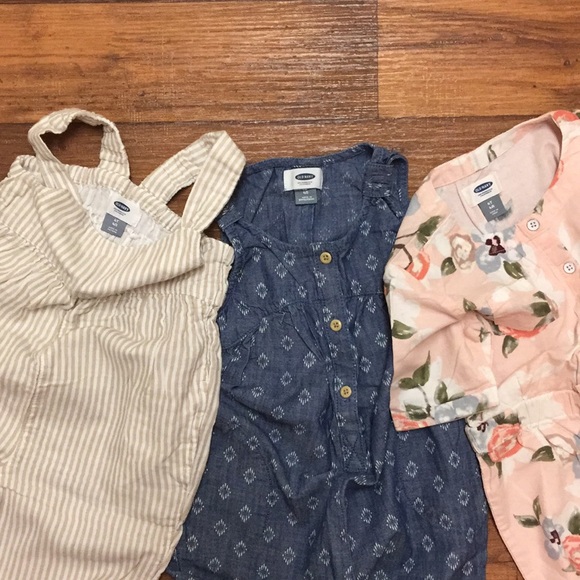 Old Navy Bundle of 3 Girl Jumpsuits Size 4T - Picture 7 of 8
